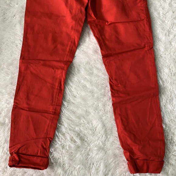 Forever 21 red pants women’s size 27 - Picture 6 of 10